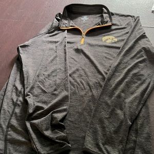 University of Iowa game day half zip